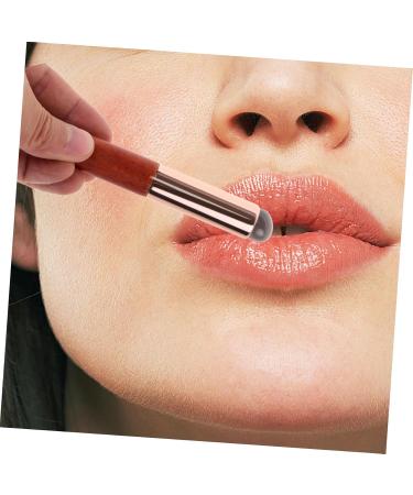 Mikinona Silicone Lip Brush Lipstick Lip Scrub Brush Lip Brush Wand Lip Applicator for Lip Gloss Women Makeup Tools Lip Balm Applicator Makeup Brush Lip Gloss Brush Cosmetics Brush Plastic - Buy Online on GoSupps.com