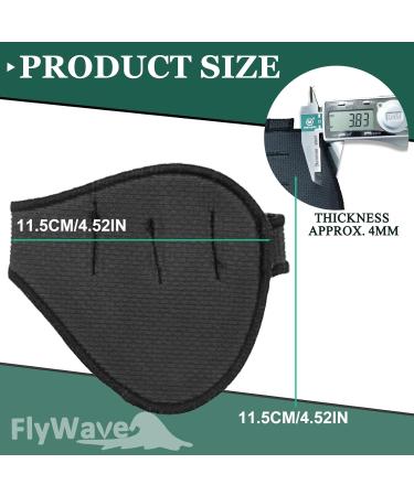 Flywave Neoprene Grip Pads - 2 Pieces | Anti-Friction Fitness Grip Pads for Weightlifting & Pull-Ups - Buy Online on GoSupps.com