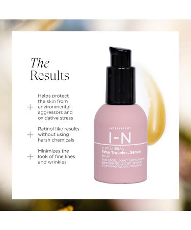 Vitalisea Time Traveler Facial Serum | Bio-Retinol Anti-Aging Organic | Vegan & Enhances Cellular Turnover | 1 Oz - International Shipping - Buy Online on GoSupps.com