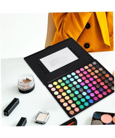 WOONEKY 1pc 88 Shadow Palette Matte Eyeshadow Cosmetic Accessory High Pigmented Eyeshadow Plastic - Buy Online on GoSupps.com
