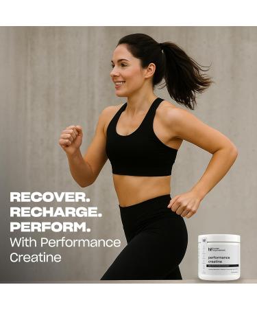 Human Performance Creatine Powder | Micronized Creatine Monohydrate for Strength Energy & Focus | Supports Muscle Power & Endurance | 30 Servings - Buy Online on GoSupps.com