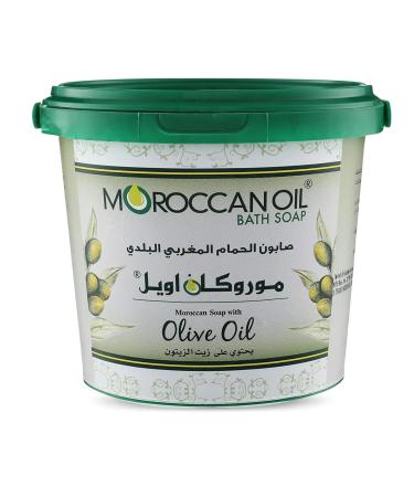 MOROCCAN Oil With Olive Oil cleanses Bath Soap your skin and makes it glow 29.98 oz
