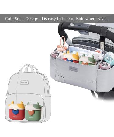 Bebamour Baby Milk Powder Dispenser Pot - Formula & Snack Container - 230g Milk Powder, 450ml - Green Cow - 01 Green - Buy Online on GoSupps.com