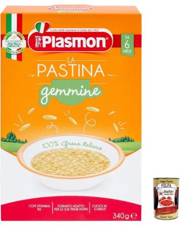Italian Gourmet E.R. 6 x Plasmon Pastes 340g + Italian Polpa Gourmet Polpa 400g