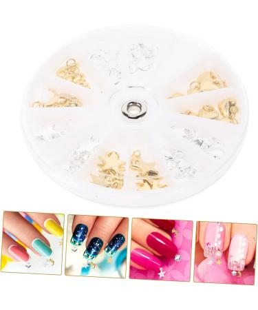 DOITOOL 7 Sets Nail Pendant Nail Kits Piercing Kit Nail Accessories Nail Art Tool Dangle Nail Charms Black Horns Headband Nail Piercing Tool Nail Piercing Pendant Kit Nail Dangle Charms - Buy Online on GoSupps.com