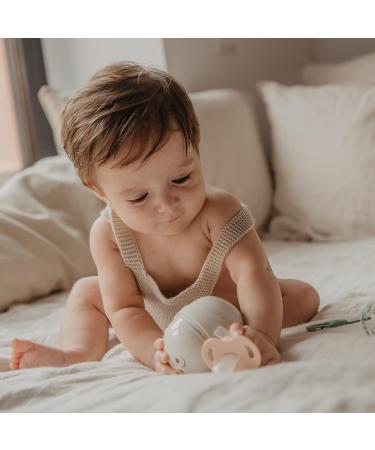 Buy Suavinex Pacifier Box - Flexible Handle Holder for 2 Pacifiers Beige Gray - International Shipping Available - Buy Online on GoSupps.com