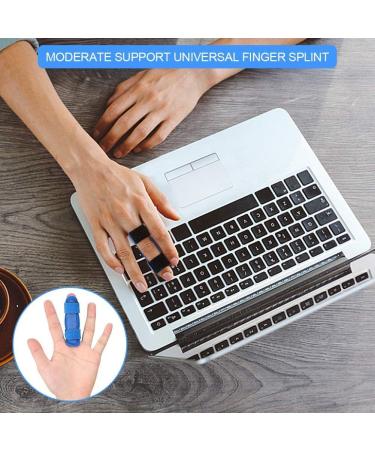 Milltrip Trigger Finger Splints - Universal Finger Brace for Arthritis Pain Relief & Support Thumb Stabilizer for Trigger Finger - All Finger Sizes - Buy Online on GoSupps.com