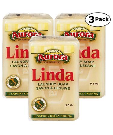 Linda Italian Laundry Soap - 6.5 Oz(185 Gm) x Pack of 3