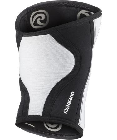 Rehband 7mm Neopren Kniebandage f r Kraftsport & Fitness Flexible rutschfeste Kniesch tzer f r M nner & Frauen Wei 1 St ck L - Buy Online on GoSupps.com