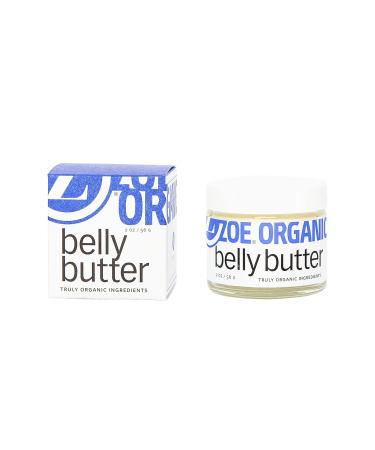 Zoe Organics Belly Butter | Organic Stretch Mark Treatment for Pregnancy | Enhance Skin Elasticity (2 oz - Buy Online on GoSupps.com