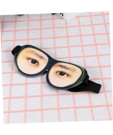 Funny 3D Glasses Eyeshade Sleep Mask for Kids | Minkissy Skull Hair Tie & Storage Bag | International Shipping - Buy Online on GoSupps.com