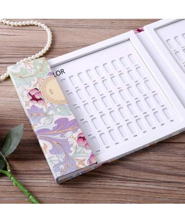  ZJchao Nail Presentation Book 2 Types of Nail Color Display Board Books Nail Polish Color Display Card Board (Card Book - Buy Online on GoSupps.com