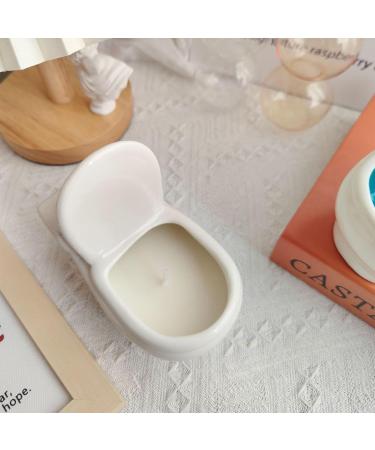 Scented Toilet Style Soy Candles - Funny Romantic Gifts for Valentine's Day Christmas & Birthdays | Aromatherapy Candle for Bedroom Office & Bar - Buy Online on GoSupps.com