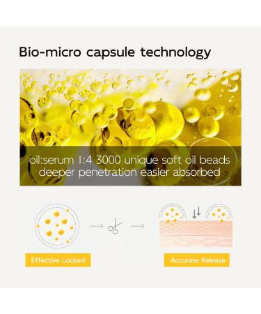 2 PCS JING MENG VITAMIN C PEPTIDES SERUM Collagen Booster Rice extract Even Out Skin Tone Firmer Thighten Skin Unique Oil-in-serum Contains 3 000 Soft Beads Improve Elasticity  - Buy Online on GoSupps.com