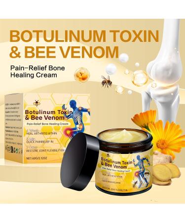 rubeonly 2Pcs Bee Venom Joint Gel Cream Bee Venom Advanced Joint and Bone Cream Advanced Professional New Bee Venom Professional Gel for Back Neck Hands Knee - Buy Online on GoSupps.com