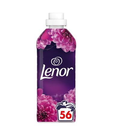 Lenor fabric softener amethyst flower dream - 56 washloads 1.4l for our best freshness of all time with softness on a plant base
