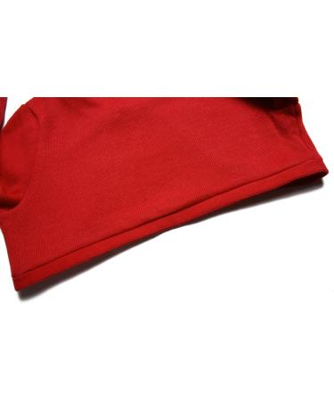 BONNY BILLY Girls Knitted Cotton Bolero Shrug Cardigan - Size 4-5 years (Red) - Buy Online on GoSupps.com