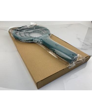 Mafiti Electric Fly Clapper - Toxin-Free Insect Killer with Removable Batteries | Ideal for Indoor & Outdoor Use (Dark Green) - Buy Online on GoSupps.com