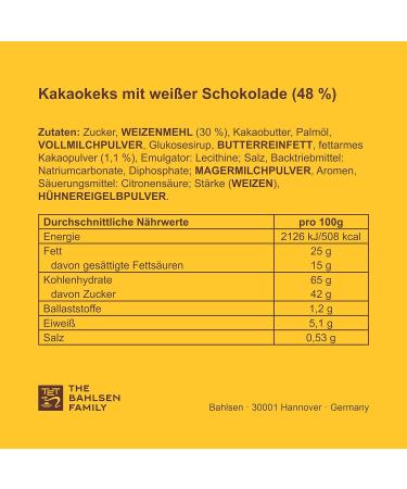 Leibniz Choco Black & White Biscuits 125g - Crispy Cocoa Cookies with White Chocolate | International Shipping Available - Buy Online on GoSupps.com
