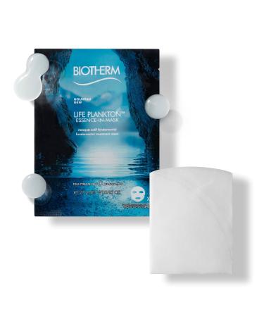 Biotherm Life Plankton Essence Mask | Revitalizing Night Facial Mask for Women | Refreshing Cloth Mask - 27g - Buy Online on GoSupps.com
