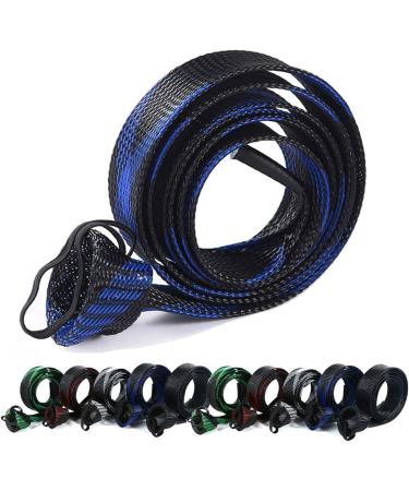 ZHENDUO 10Pcs Fishing Rod Sleeve Set - 67/74.8 Braided Mesh Rod Covers for Bait Casting Sea Fishing - Rod Protector Accessories - 5pcs x 1.7m + 5pcs x 1.9m - Buy Online on GoSupps.com