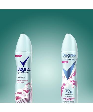 Degree Women White Flowers & Lychee Dry Spray Antiperspirant Deodorant 3.8 oz - Buy Online on GoSupps.com