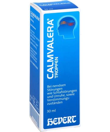 Calmvalera Drops Hevert 30ml - Natural Anxiety Relief | Buy Internationally - Buy Online on GoSupps.com