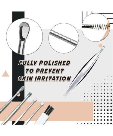 goforwealth Earwax Removal kit Ear Wax Removal Ear Pick Tools Reusable Ear Cleaner Stainless Steel Ear Pick Set with Box Utility to Use Advantage - Buy Online on GoSupps.com