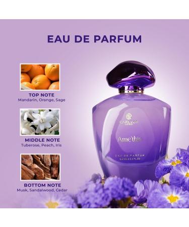 Carltons Londons Women Eau De Parfum AME'THIS - 100ml Sandalwood Cedar Orange Sage scents I Luxury Perfume for women - Buy Online on GoSupps.com