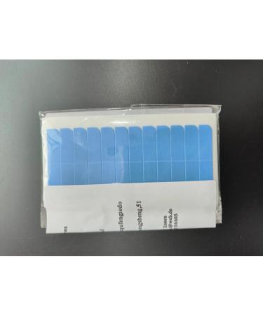 Kalolary 120 Pieces Hair Extension Replacement Tapes - High Adhesive Power Dark Blue Tape for Tape-In Hair Extensions - Buy Online on GoSupps.com