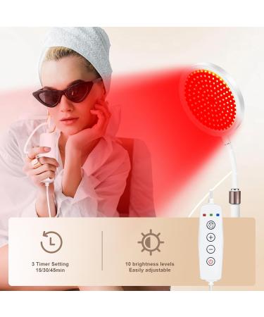 Red Light Lamp for Face 100 PCS 3-In-1 Chip Designed LEDs Infrared Light Lamp with Base Red Light Lamp with Timer Red and Infrared - Buy Online on GoSupps.com