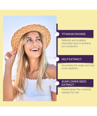 Hair and Scalp Protection Spray | High Protection for Scalp and Parting | 100ml Sunscreen for Hair and Scalp | Body Sun Protector Sublock Beach - Buy Online on GoSupps.com