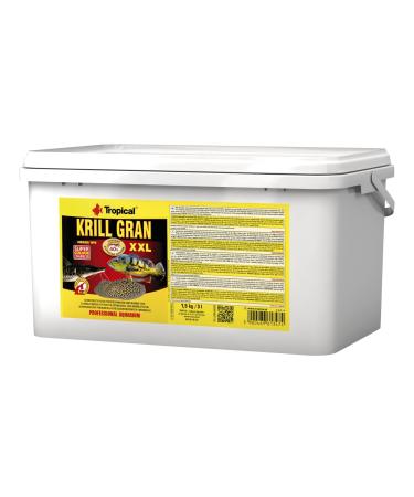 Krill Gran XXL 3L / 1.5kg - Super appetizing food for freshwater and marine fish, large sinking granules
