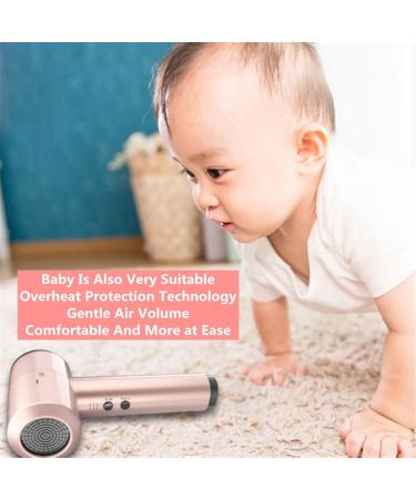 Rechargeable Cordless Hair Dryers Portable Travel Hairdryer Handheld Blow Dryer for Outdoor Home (Blue) - Buy Online on GoSupps.com