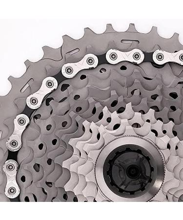KMC X11 11 Speed Chain - 118 Links - Silver and Black Bicycle Chain with Quick Link - Buy Online on GoSupps.com