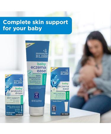 Mommy's Bliss Eczema Ease Daily Moisturizer - 5 oz | Soothes & Protects Skin from Eczema Irritations - Buy Online on GoSupps.com