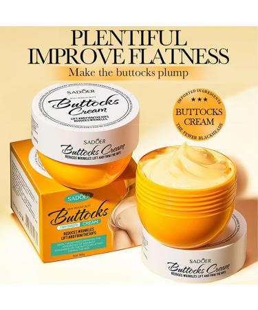 Brazilian Bum Cream Butt Lift Bum Cream 80g Moisturizing Body Cream Hip Lift Cream for Firming and Toning Buttocks Skin Thighs Bum Cream for Woman Men - Buy Online on GoSupps.com
