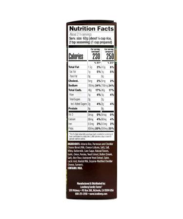 Lundberg Family Farms Traditional Italian Risotto - Creamy Parmesan Side Dish (5.5 oz, 6-Pack) - Buy Online on GoSupps.com