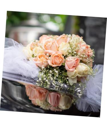 Hohopeti Roll Ribbon Tulle Fabric The Tulle Fabric Spool Party Tulle Decoration Skirt Outdoor Decorations - Buy Online on GoSupps.com