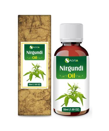 Nirgundi Oil (Vitex negundo) Therapeutic Essential Oil 100% Natural & Pure Undiluted Uncut Cold Pressed Aromatherapy Premium Oil Therapeutic Grade - 50 ML