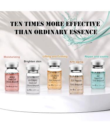 BB Facial Glow Starter Kit Serum Essence Skin Care Set 0.27oz 6 Vials Skin Care Serum for Face BB Radiance Facial Kit Mix color - Buy Online on GoSupps.com