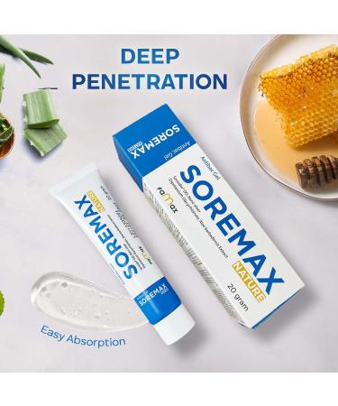 Buy Eczema Gel - Fast Healing Centella Aloe Vera Nano Silver for Itchy Skin Paraben-Free Reduces Rashes Scars & Dark Spots - Soremax Nature + Liver Supplement - Buy Online on GoSupps.com