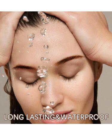 Buy Liquid Eyebrow Pen | Waterproof Microblading Pencil | Long-Lasting 4 Point Eyebrow Gel #002 Dark Brown - Perfect for Natural Brows - Buy Online on GoSupps.com