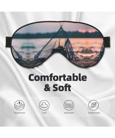 SSIMOO Starfish Fishing Nets Eye Mask | Double-Sided Light Blocking | Enhance Sleep Quality | Soft & Comfortable | International Shipping - Buy Online on GoSupps.com