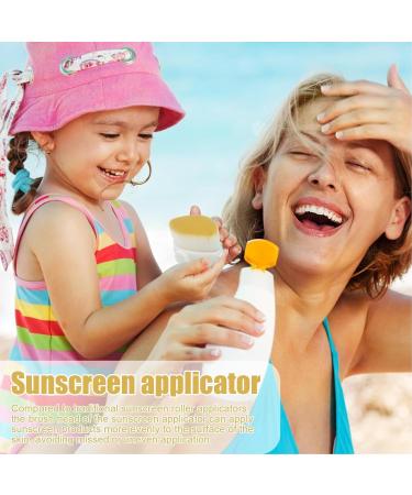 Kids Sunscreen Brush - Precise Control Foundation Brush for Sunscreen with - Soft Fiber Bristles Portable Cosmetic Brushes for Buffing Stippling Blending Beige - Buy Online on GoSupps.com