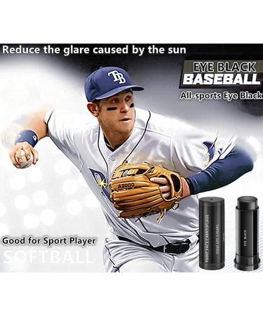 Go Ho 3PCS Eye Black Stick - Sports Face Paint for Baseball, Softball, Football - Black Face Paint for Halloween - Eye Black By - Buy Online on GoSupps.com