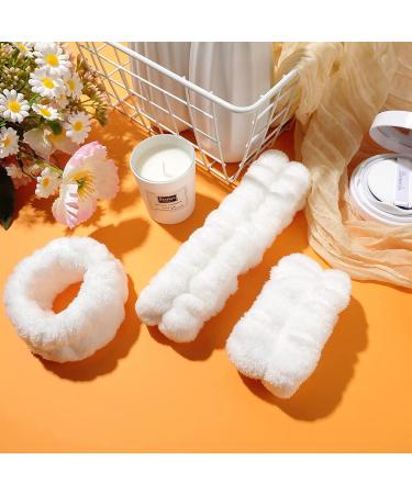 9 Pieces Spa Headband Wrist Washband Set Soft Microfiber Facial Makeup Headbands Wrist Wash Band Absorbent Wristbands Sweatband Face Band for Makeup Bath Women Girls - Buy Online on GoSupps.com