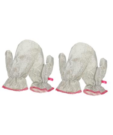 Work Glove 2 Pairs of Comfortable Pot Household Plate for Dishwashing Washing Essentials Dishes Cleaning Scrubbing Cleaner Dusting Tool Glove Gloves Washable Mittens Pan Bathroom R