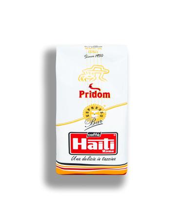 Caffè Haiti Roma Pridom high quality coffee beans in 1 kg packs artisan roasting