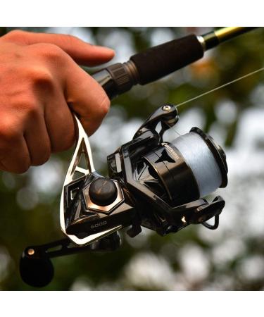 KastKing Megatron Spinning Reel - Aluminum Frame, 7+1 SS BB, 30+ lbs. Carbon Drag - 6000 - Buy Online on GoSupps.com